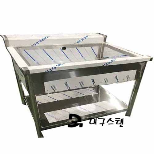 대구스텐) 세척기용 싱크대-1200 (1조)